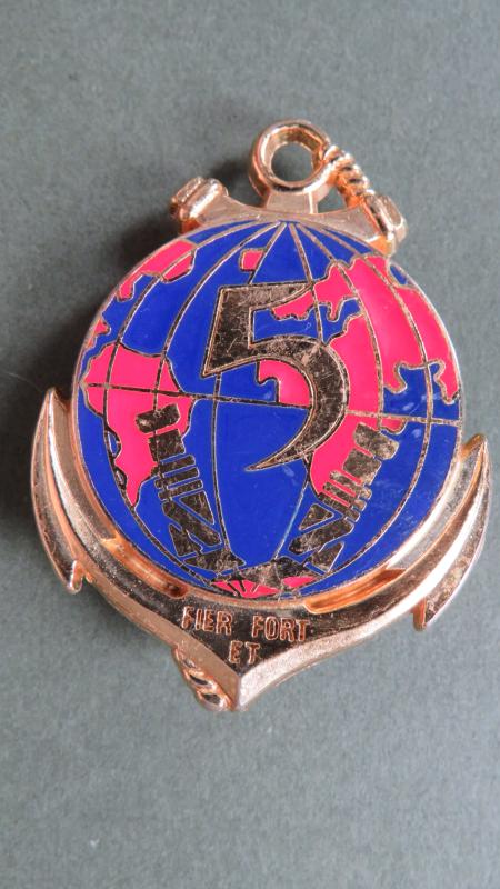 France 5° REGIMENT INTER ARMES D'OUTRE MER Pocket Crest