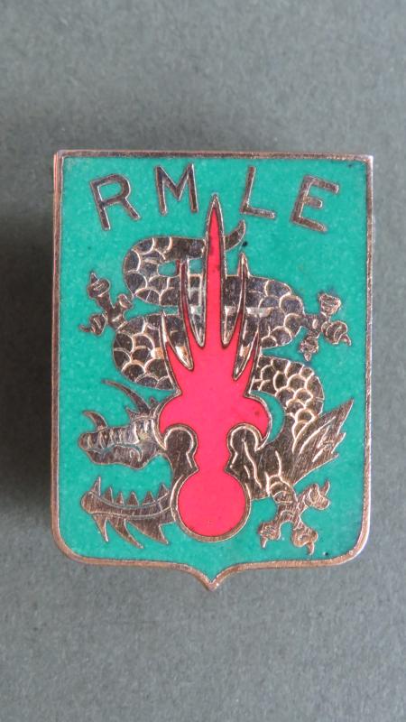 France Foreign Legion Regiment de Marche de la Legion Entranger en Extreme-Orient Pocket Crest
