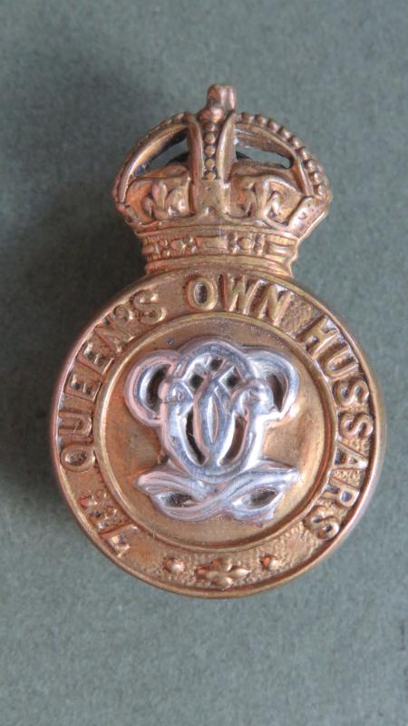 British Army The 7th Queen's Own Hussars Pre 1953 Collar Badge