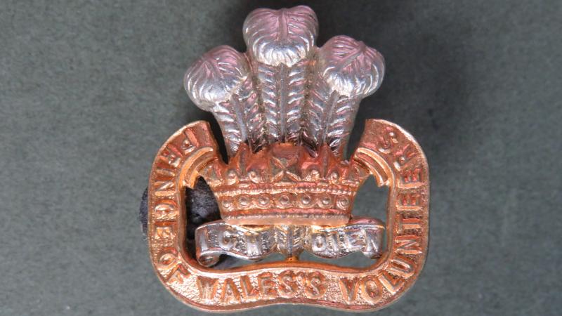 British Army The South Lancashire Regiment (The Price of Wales's Volunteers) Collar Badge