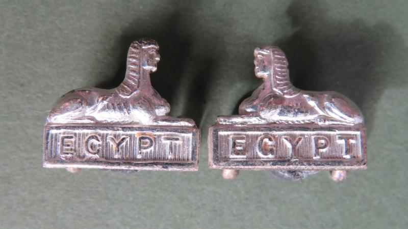 British Army The East Lancashire Regiment Officers Mess Dress Collar Badge