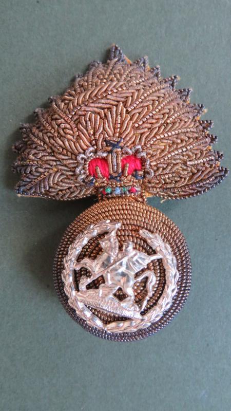 British Army The Fusiliers Brigade & Royal Regiment of Fusiliers Officers Beret Badge