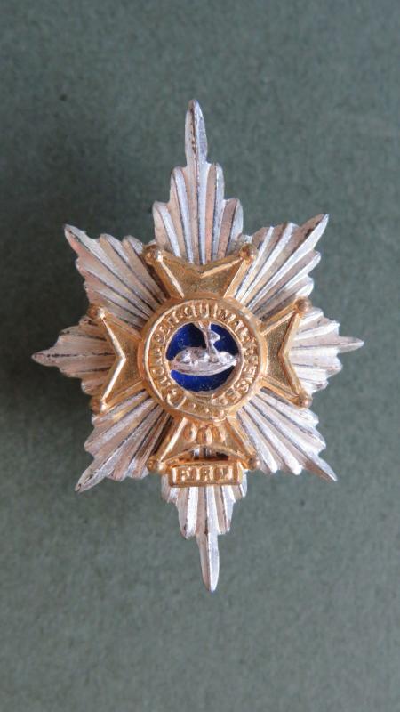 British Army The Worcestershire and Sherwood Foresters Regiment Officers Collar Badge