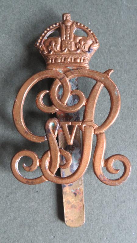 British Army The Military Provost Staff Corps KGV Cap Badge