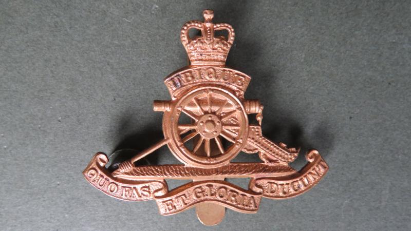 British Army Royal Artillery EIIR Beret Badge