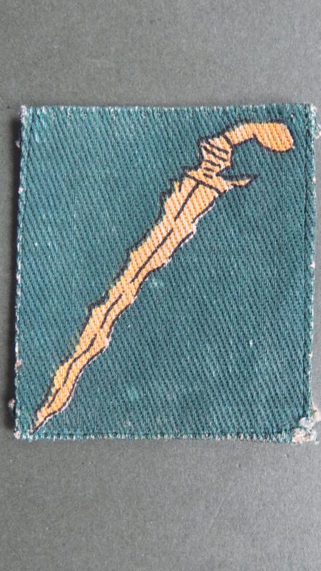 British Army Post WW2 Malaya Command Formation Sign