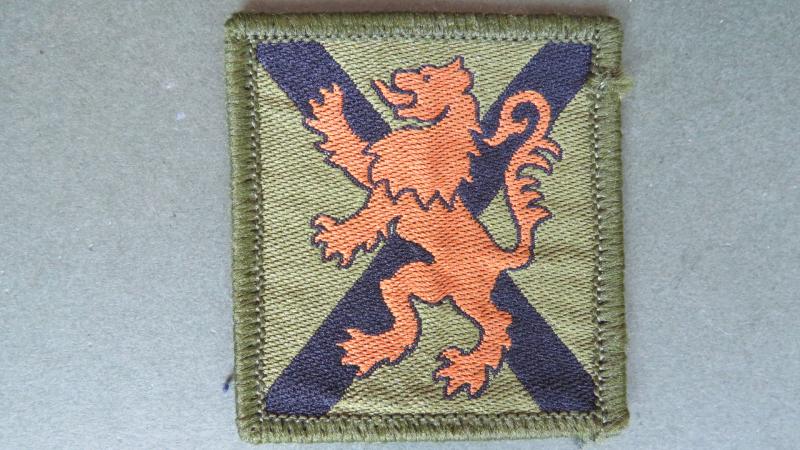 British Army The Royal Regiment of Scotland TRF