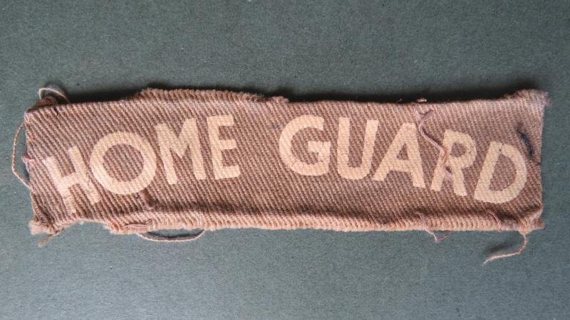 British Army WW2 Home Guard Shoulder Title