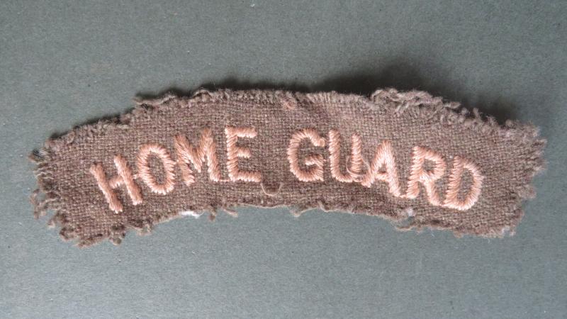 British Army WW2 Home Guard Shoulder Title