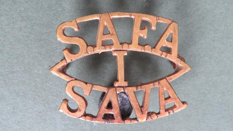 South Africa Post 1923 1st Field Artillery Shoulder Title