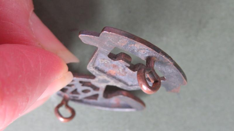 British Army The Somerset Light Infantry (Prince Alberts) Post 1915 Pattern Officers' Service Dress Collar Badge
