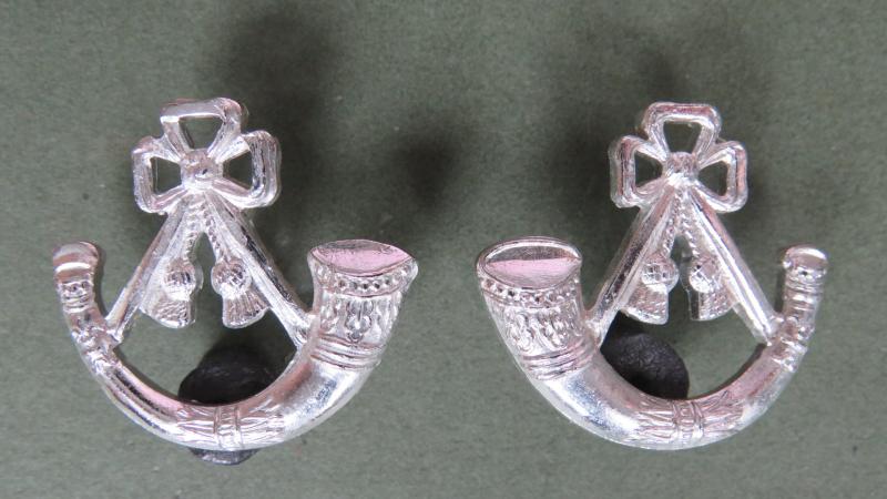 British Army Light Infantry Collar Badges