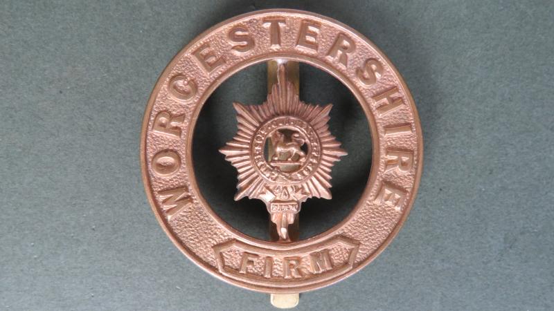British Army The Worcestershire Regiment Puggaree Badge