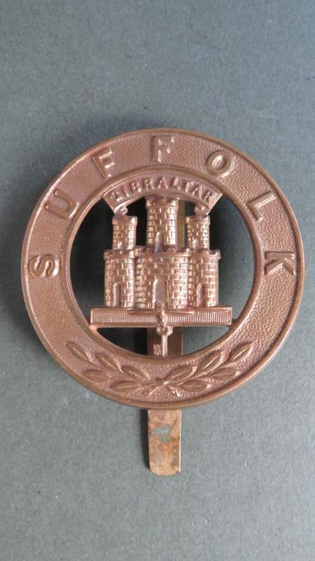 British Army The Suffolk Regiment Puggaree Badge