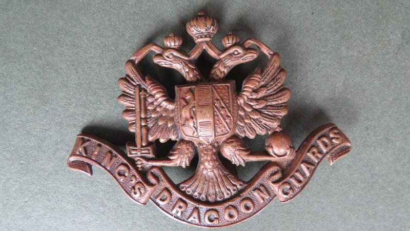 British Army 1st (King's) Dragoons Guards Cap Badge