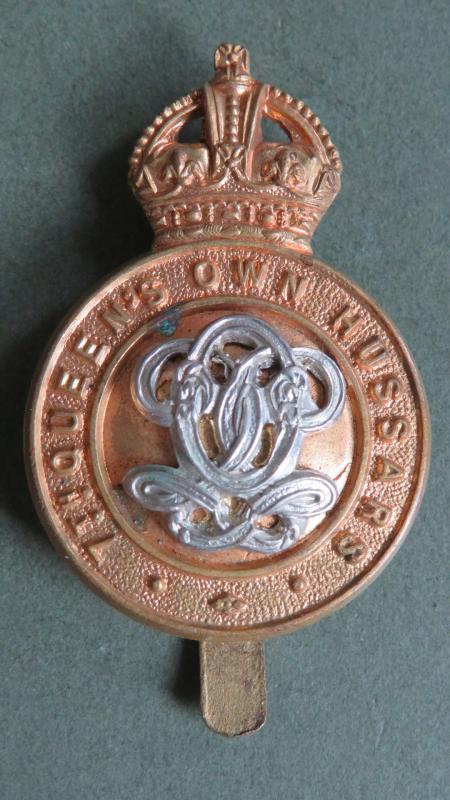British Army Pre 1953 7th The Queen's Own Hussars Cap Badge