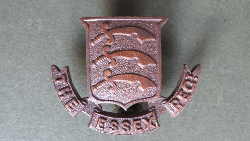 British Army The Middlesex Regiment Officers Service Dress Collar Badge