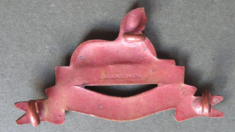 British Army The Lincolnshire Regiment Pre 1946 Pattern Officers' Service Dress Collar Badge