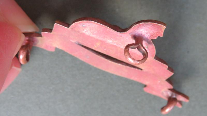 British Army The Lincolnshire Regiment Pre 1946 Pattern Officers' Service Dress Collar Badge