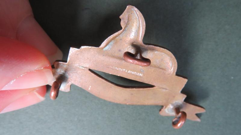 British Army The Lincolnshire Regiment Pre 1946 Pattern Officers' KD Drill Uniform Collar Badge