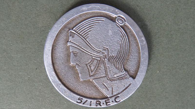 France Foreign Legion, 1° Régiment Etranger de Cavalerie, 5e ESC – E.E.I. (Reconnaissance & Surveillance Squadron) Souvenir Coin