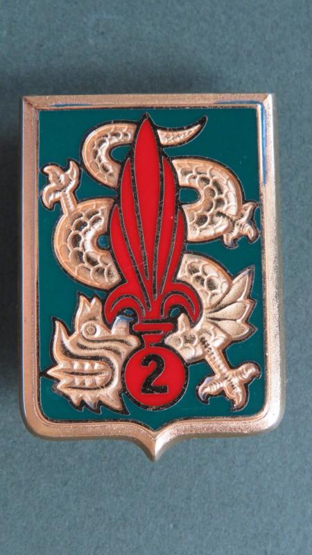 France Foreign Legion 2° Régiment Etranger d’Infanterie (150 Anniversary) Pocket Crest