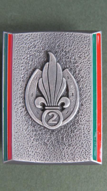 France Foreign Legion 2° Régiment Etranger d’Infanterie Pocket Crest