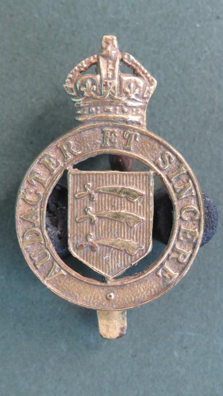 British Army The Essex Yeomanry (Dragoons) Pouch Badge