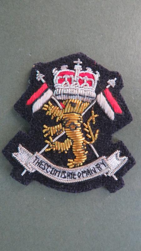 British Army The Scottish Yeomanry Beret Badge