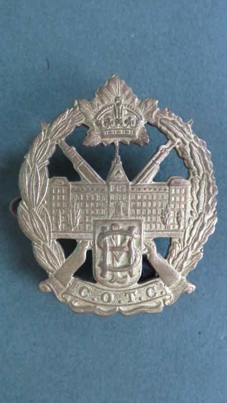 Canada Army Officer Training Corps, Mount St Louis College Contingent (C.O.T.C.) Cap Badge