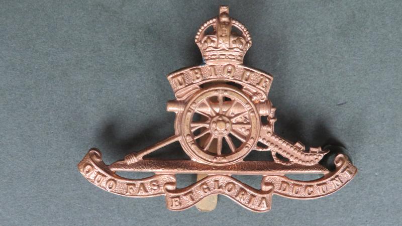 British Army Royal Artillery Pre 1953 Cap Badge