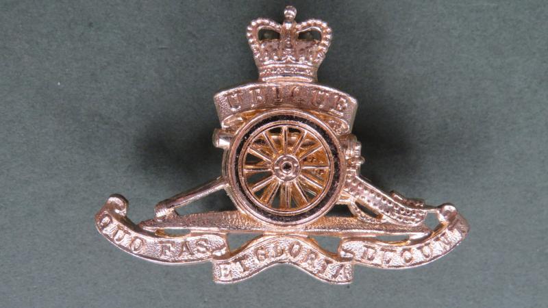 British Army Post 1953 Royal Artillery No1 Dress Cap Badge