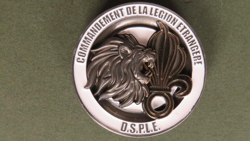 France Foreign Legion Commandement de la Légion Etrangère D.S.P.L.E. 