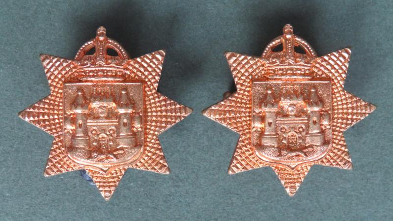 British Army Pre 1903-1954 The East Surrey Regiment Collar Badges