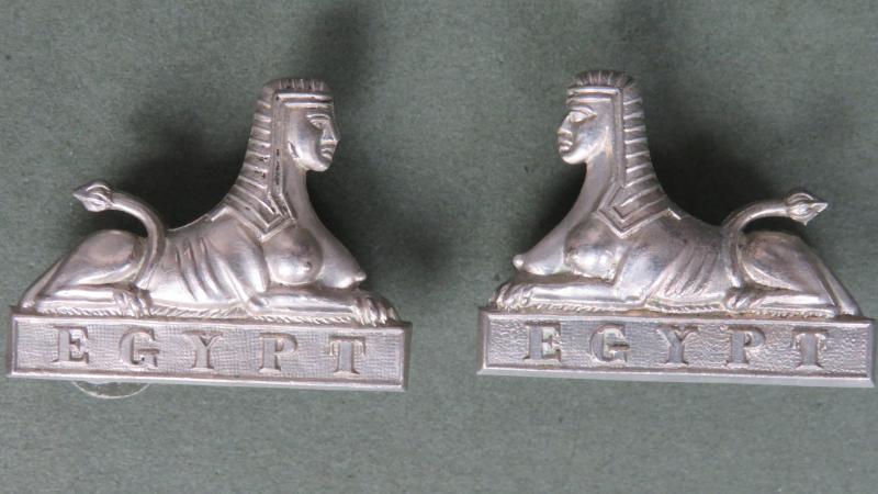 British Army The Gloucestershire Regiment Post 1898 Collar Badges