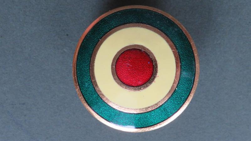 Ethiopia Sun Helmet Cockade Badge