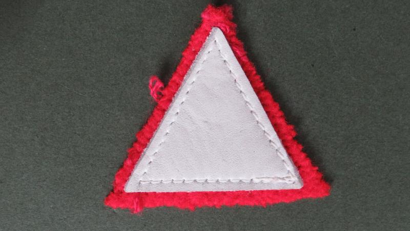 British Army Post WW2 1st Infantry Division Formation Sign