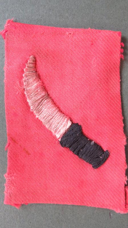 British Army Post WW2 Palestine Command Formation Sign