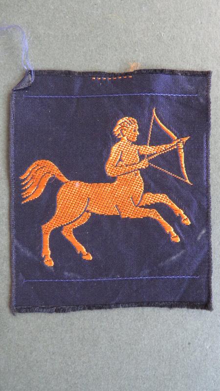 British Army Post WW2 7th Anti Aircraft Group Royal Artillery Formation Sign