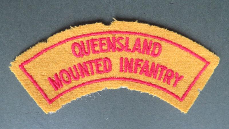 Australia Army Pre 1962 Victorian Mounted Rifles Shoulder Title