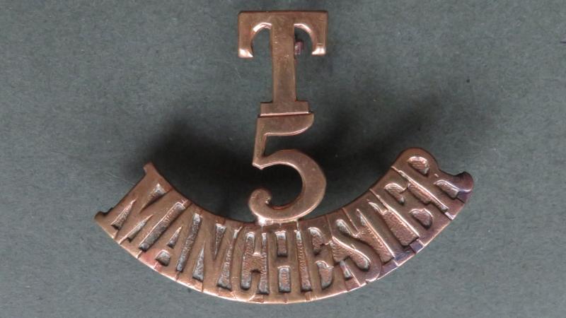 British Army The Manchester Regiment, 5th Battalion, Territorial Shoulder Title