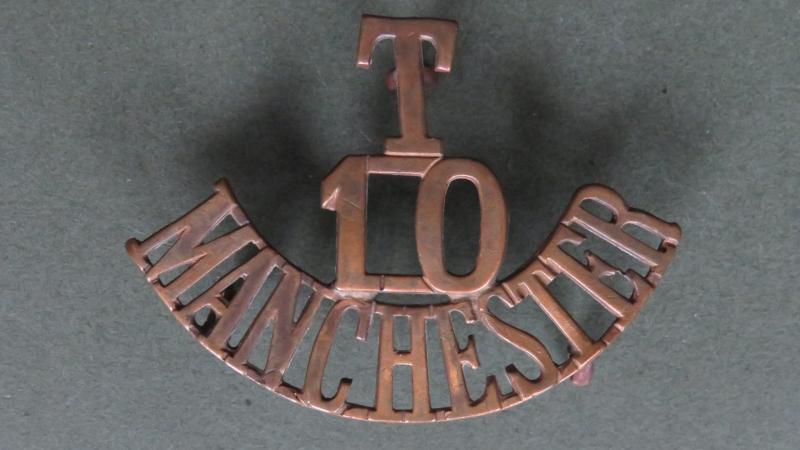 British Army The Manchester Regiment, 10th Battalion, Territorial Shoulder Title