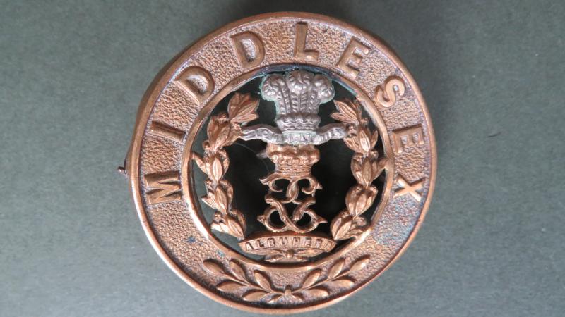British Army The Duke of Cambridge's Own (Middlesex Regiment) Helmet Plate Centre