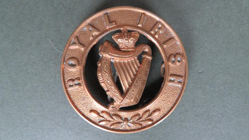 British Army Pre 1901 The Royal Irish Regiment Helmet Plate Centre