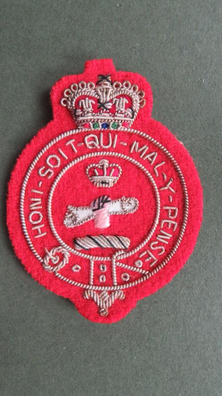 British Army The Royal Devon Yeomanry SNCO's & Warrant Officers Arm Badge