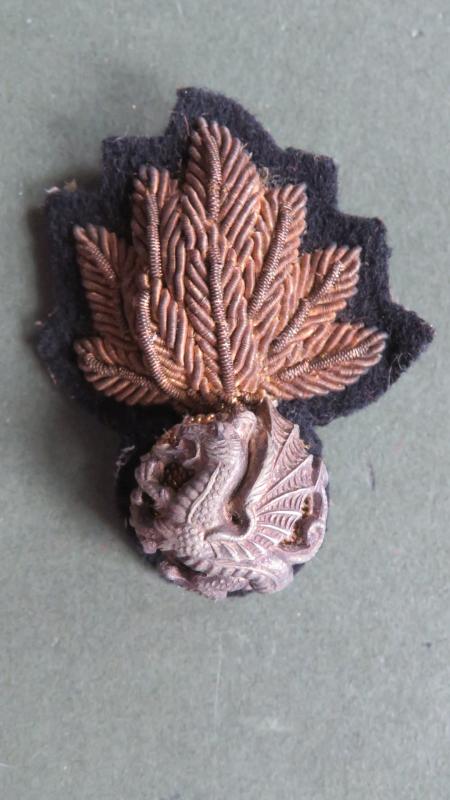 British Army Royal Welsh Fusiliers Officer's Forage Cap Badge