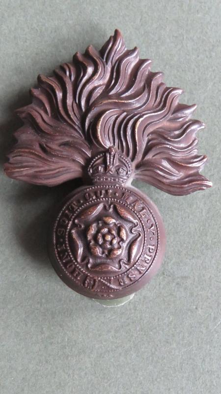 British Army The Royal Fusiliers (City of London) Officers Service Dress Cap Badge