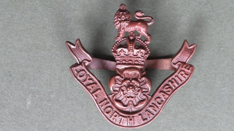 British Army Post 1921 The Loyal Regiment (North Lancashire) Officers Service Dress Cap Badge