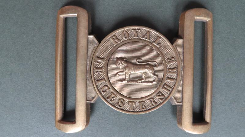 British Army Royal Leicestershire Regiment Waist Belt Clasp