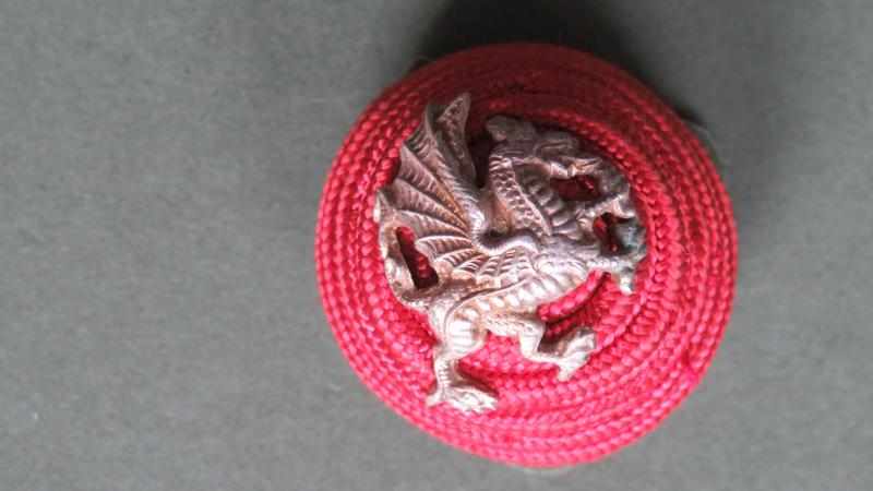 British Army Royal Welch Fusiliers Officers Boss Badge